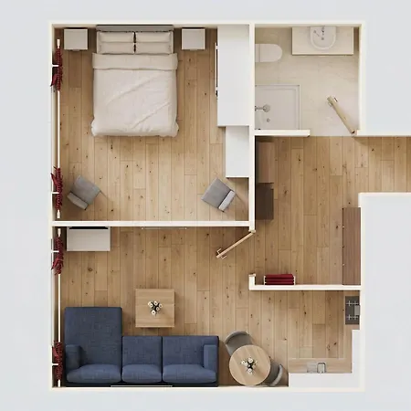 Maxim-gorki-strasse Whg Kranich Apartman